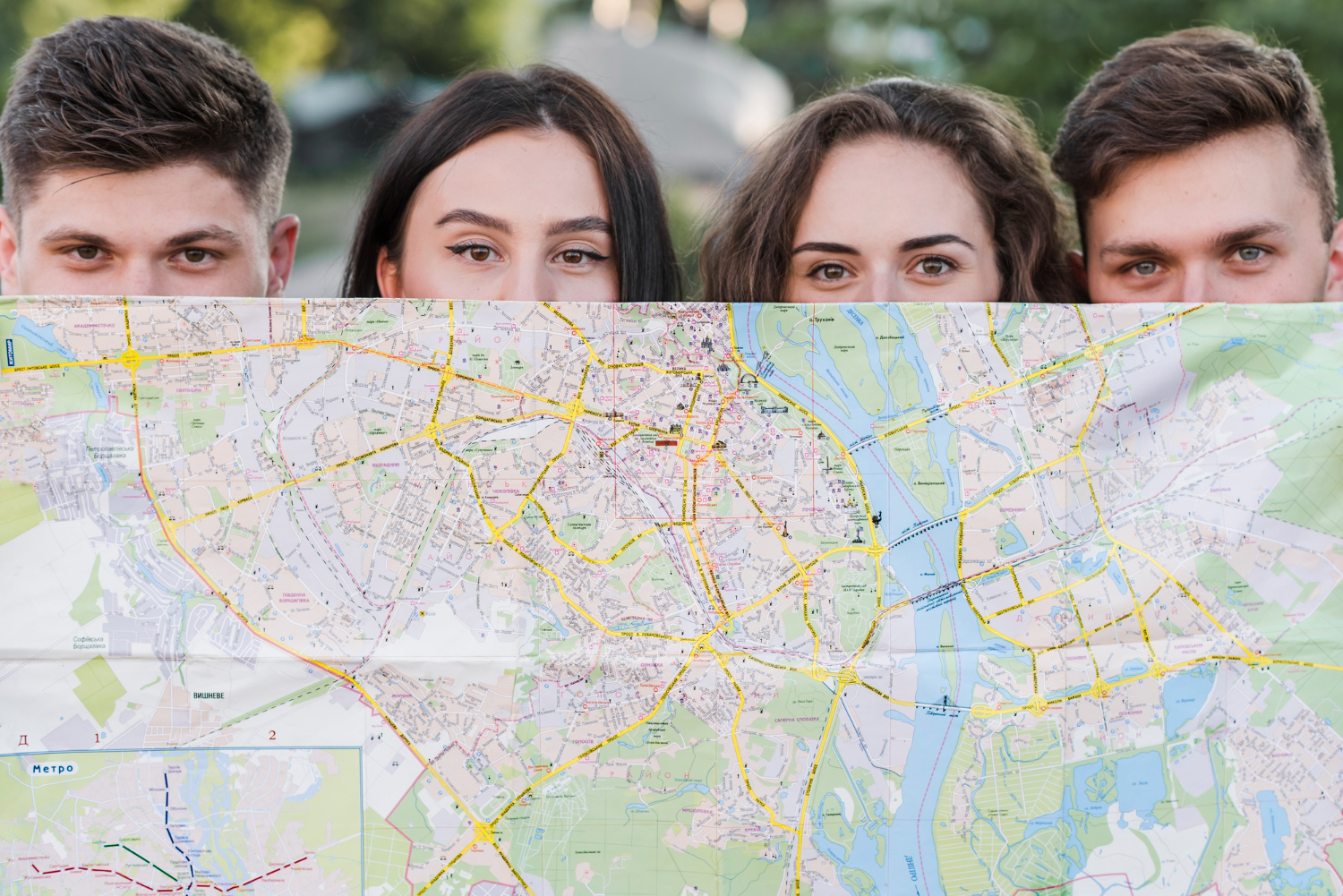 Map preview: interactive map of local causes and events